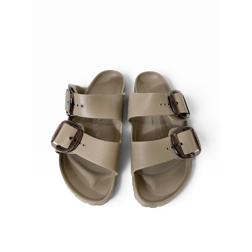 Birkenstock EVA Arizona Big Buckle Womens Gray Taupe Sandal Size 41 L10